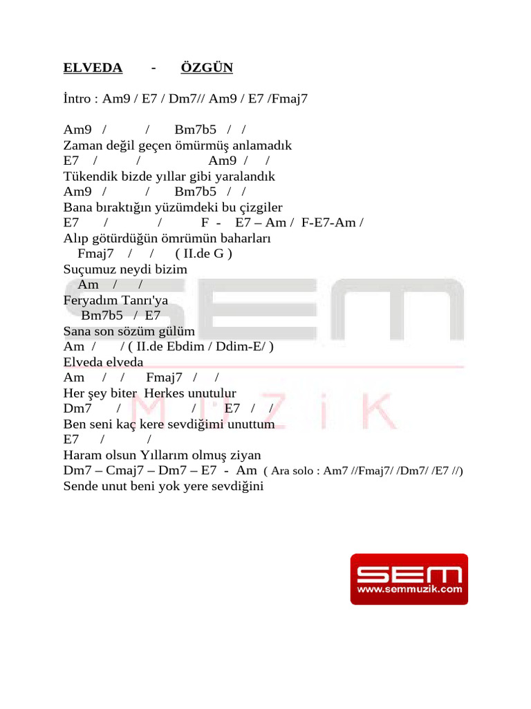 Elveda Özgün | PDF