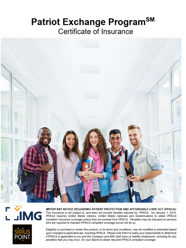 2023 Patriot Exchange Program EPSNI | PDF