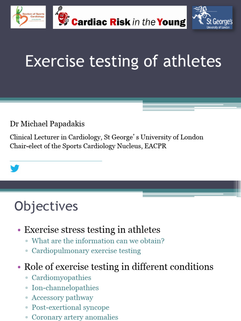 Exercise Testing for Athletes' Health | PDF | Coronary Artery Disease ...