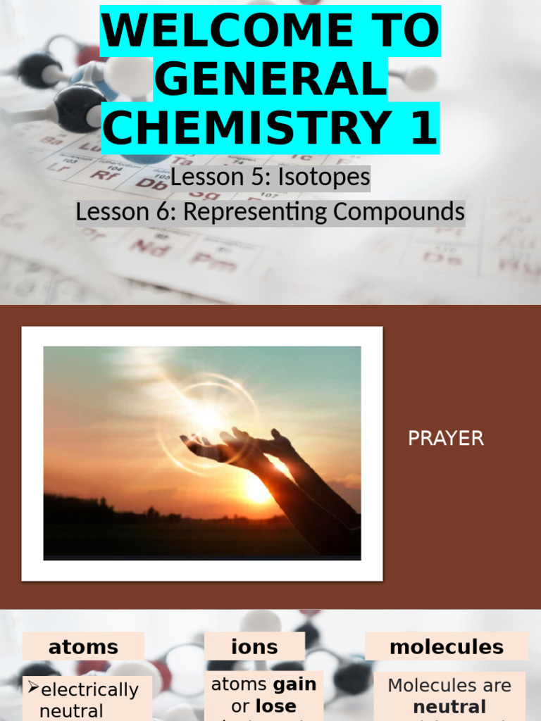 Represnting Compounds | PDF