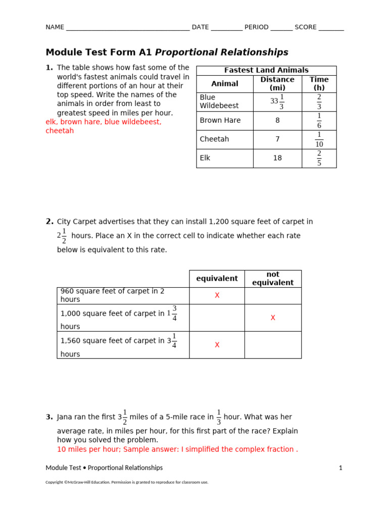 NA Course+2 Module+1 Test+A1 TE | PDF