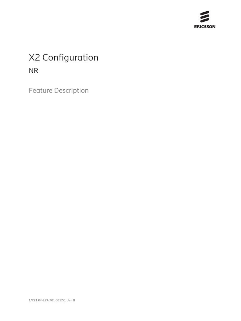 X2 Configuration | PDF