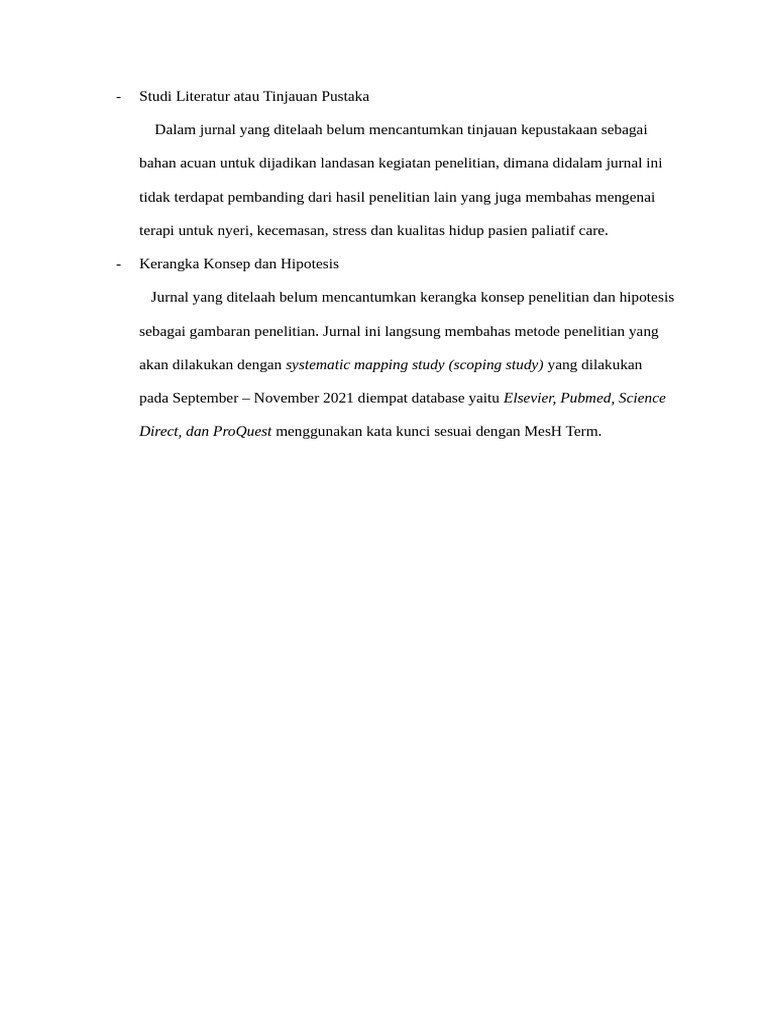 tinjauan pustaka penelitian ilmiah di perpustakaan universitas