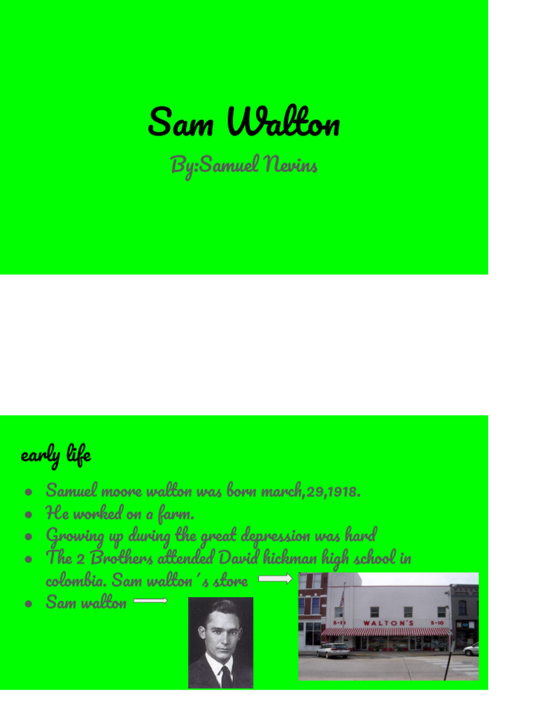 Sam Walton | PDF