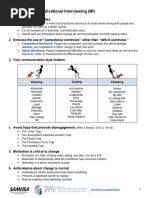 4 Key Processes in Motivational Interviewing | PDF | Motivation ...