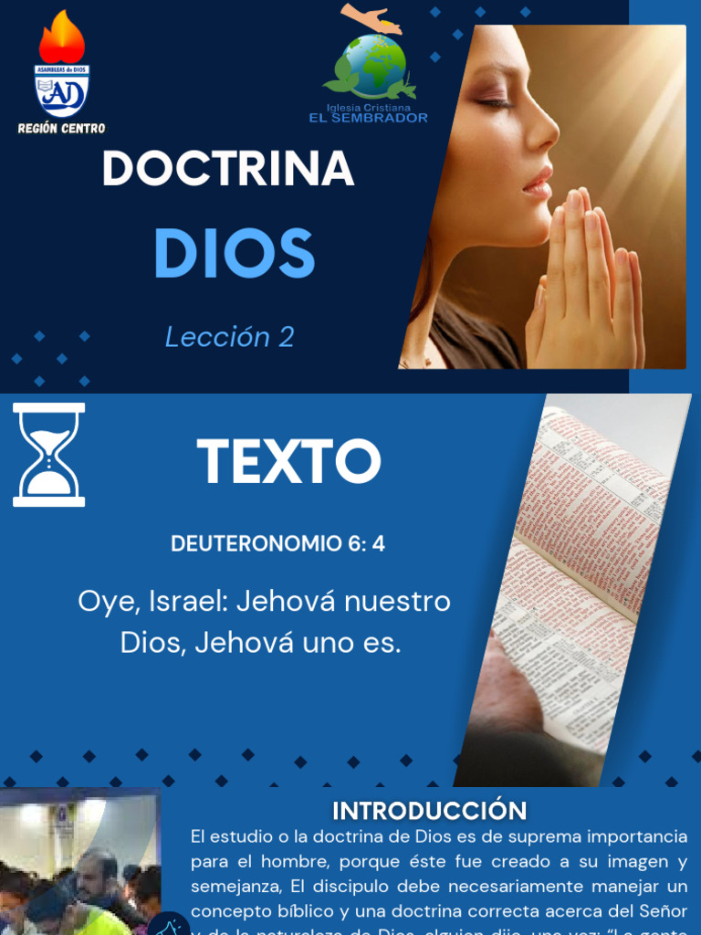 Doctrina - Lección 2 | PDF