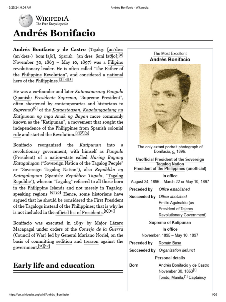 Bonifacio | PDF