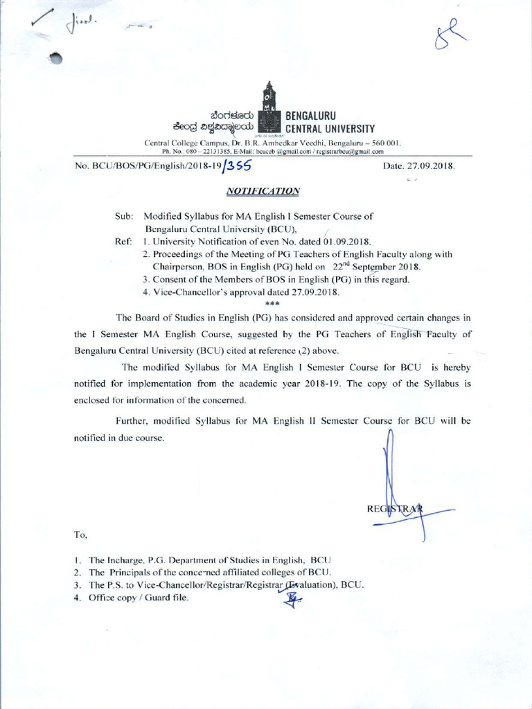 Eng Syllabus | PDF
