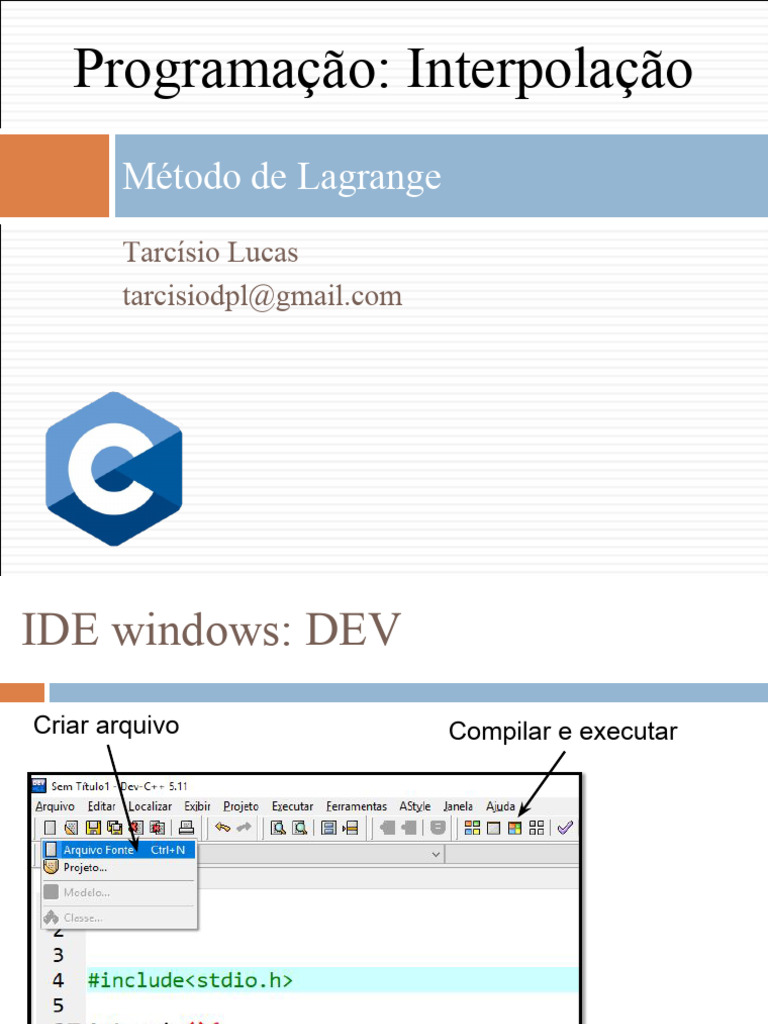 Programação 5 - Interpolação | PDF