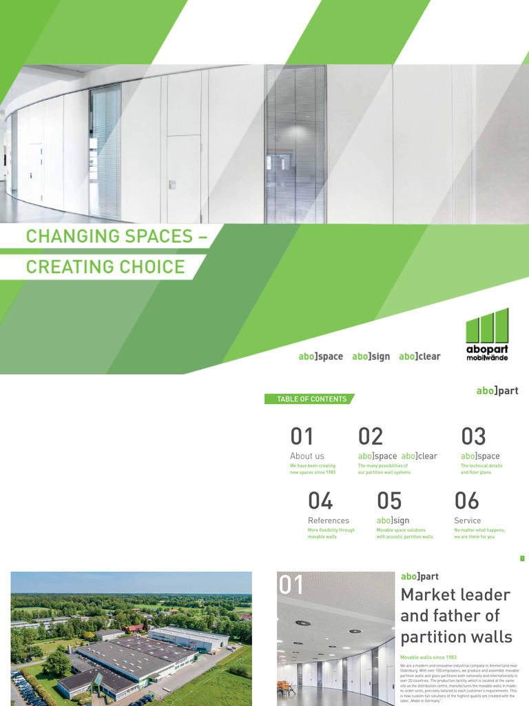Movable Partition Wall Solutions | PDF | Door | Wall