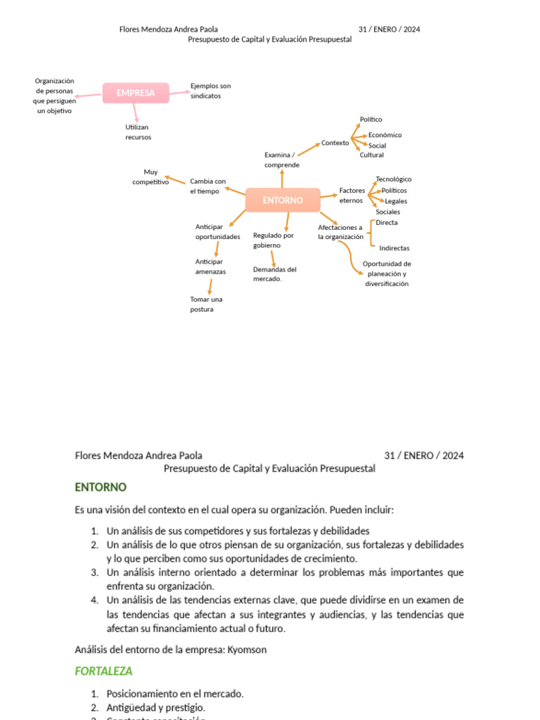 Presupuesto de Capital y Asignación de Recursos (Notas) | PDF