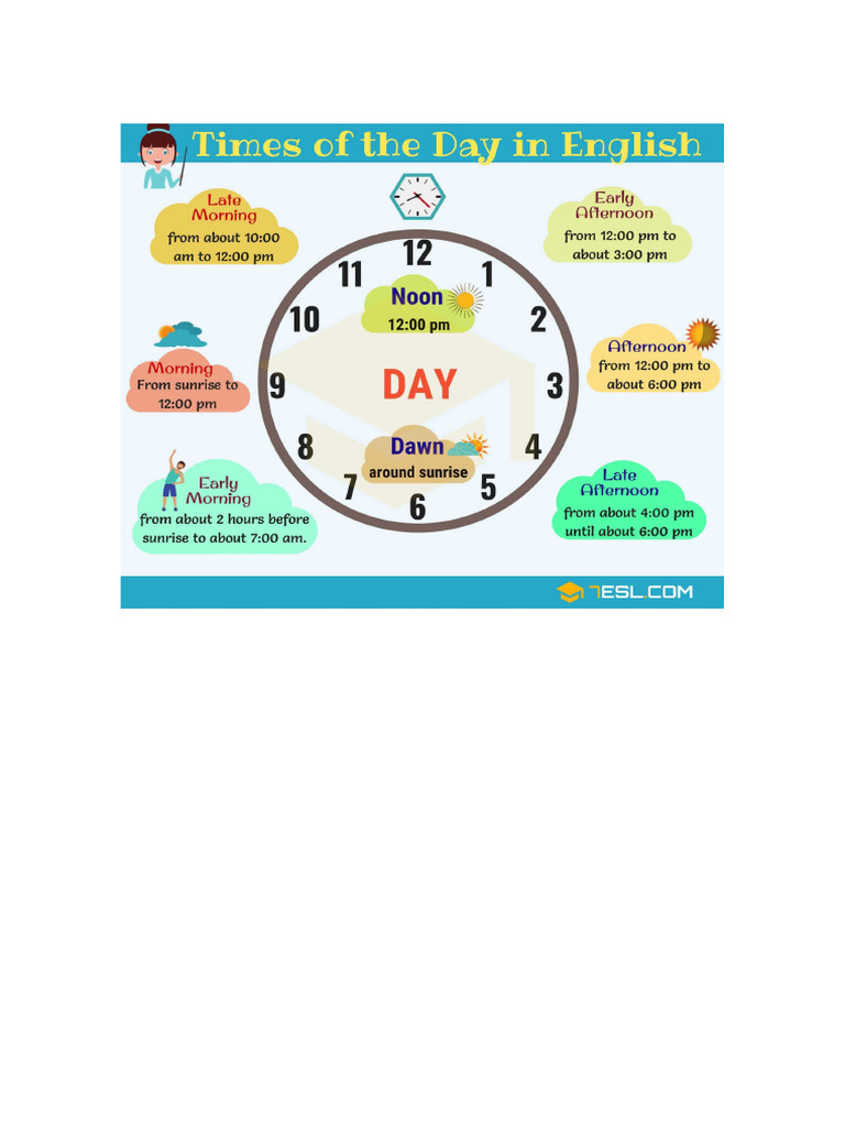 Times of The Day | PDF