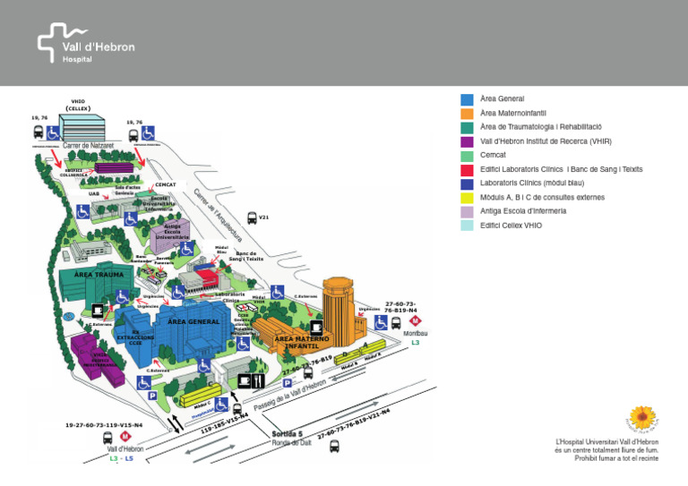 Mapa Recinte Hospital | PDF