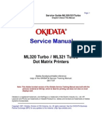 Service Manual Okidata ML320 Turbo ML321 Turbo