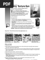 Download Homax Texture Gun 4610 by dpberry SN77278654 doc pdf