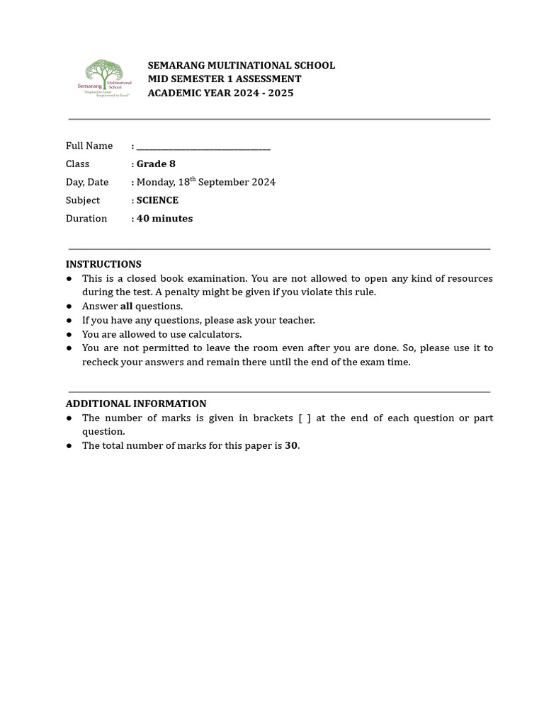 G8 Test Paper Docx 1 2 Pdf