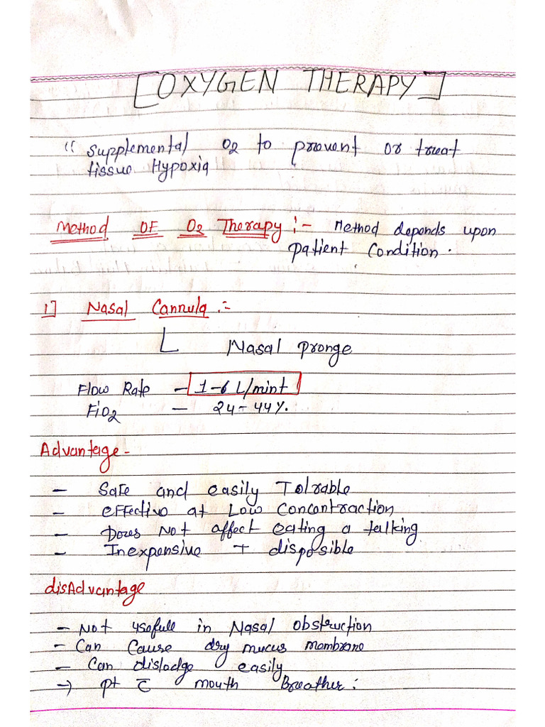 Oxygen Administration | PDF