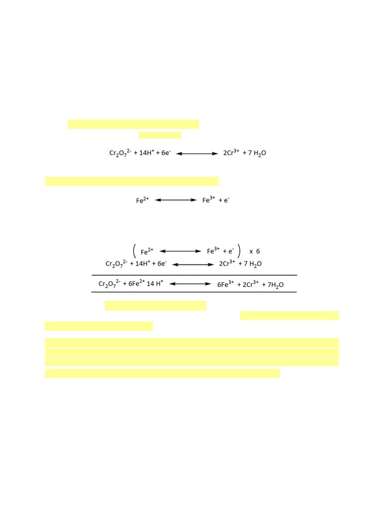 Estimation of ferrous ion by chromatometry internal pdf