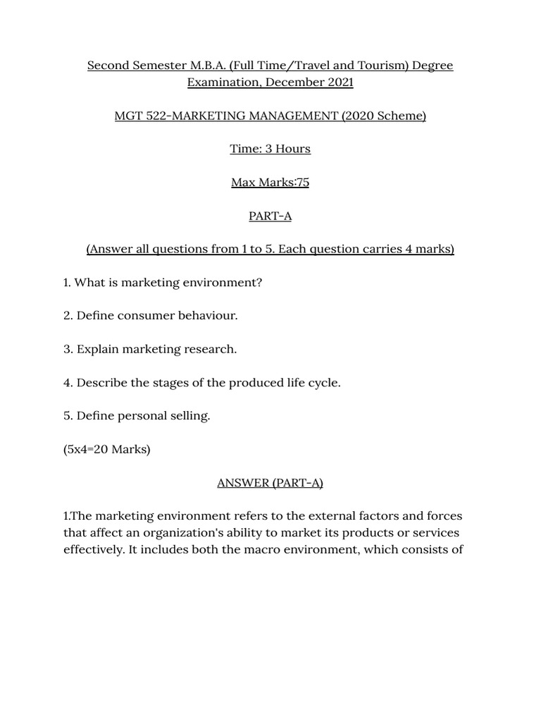 Second Semester M | PDF