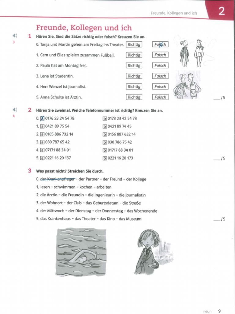 Testheft Kap 2 | PDF