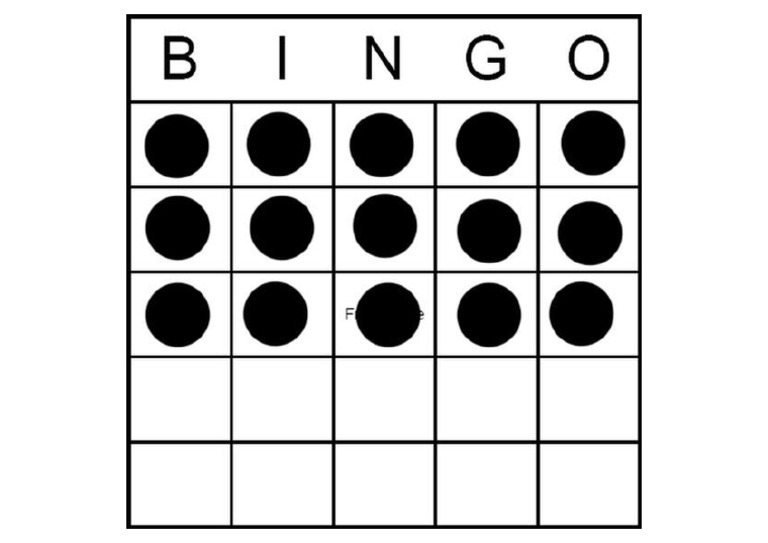 Bingo Pattern 4 | PDF