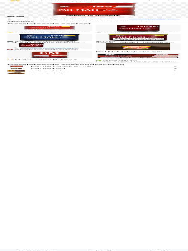 Pall Mall Volume Tabak - Google Zoeken | PDF, image size:768x1024