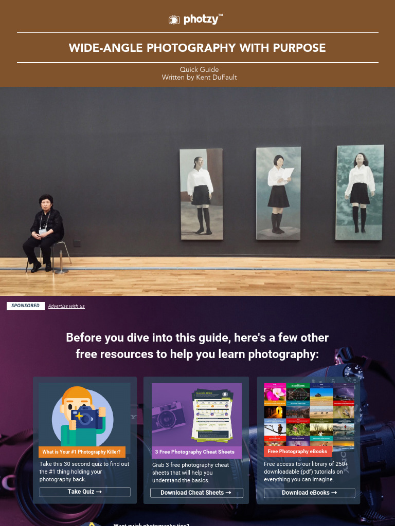 Wide Angle Photography W Purpose | PDF