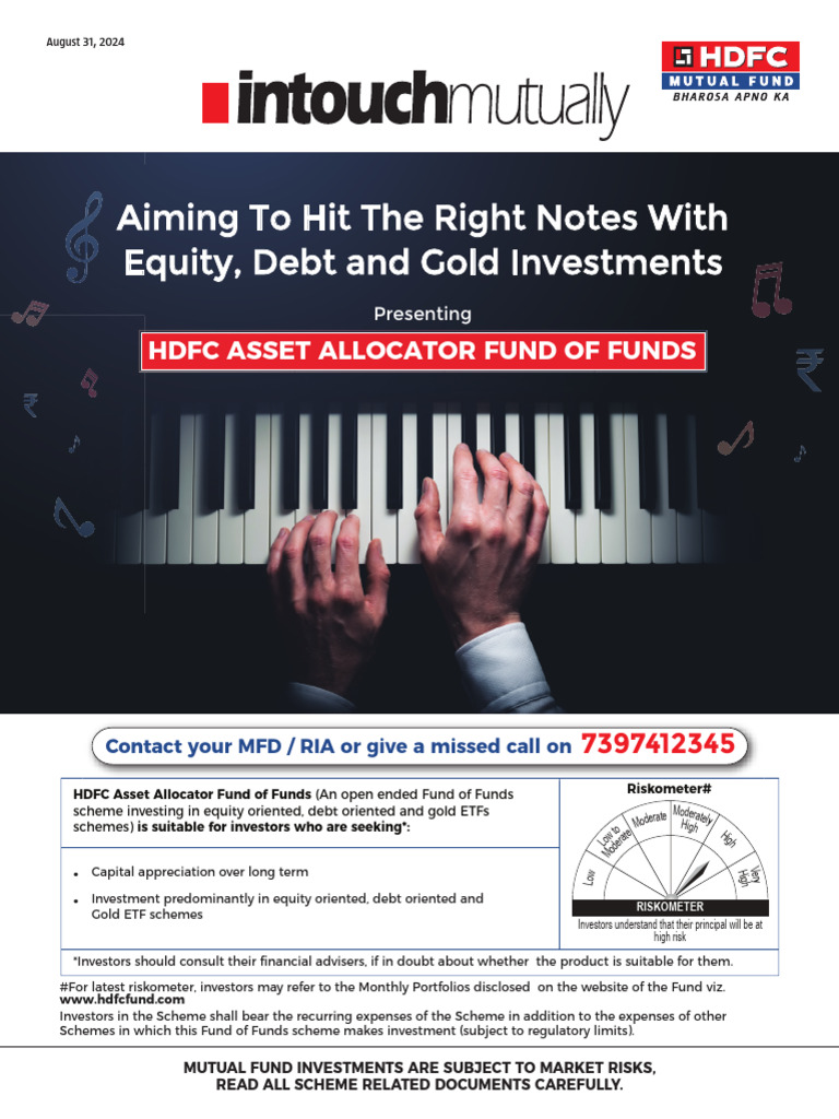 Hdfc mf factsheet sept 2024 pdf investment fund bond duration