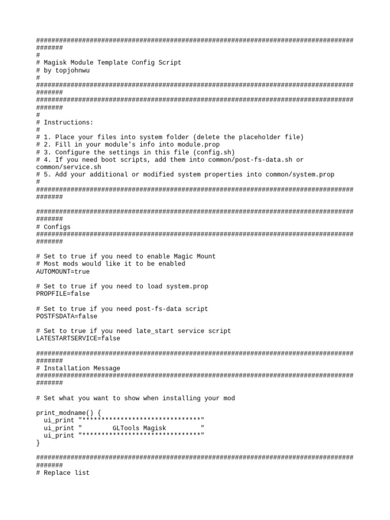 Config | PDF