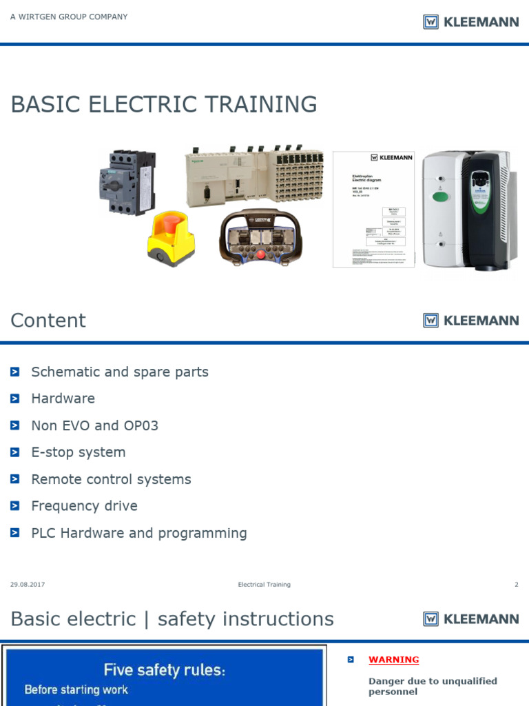 Basic Electric Training | PDF