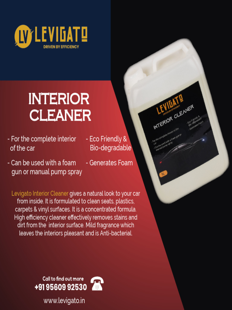 Interior Cleaner | PDF