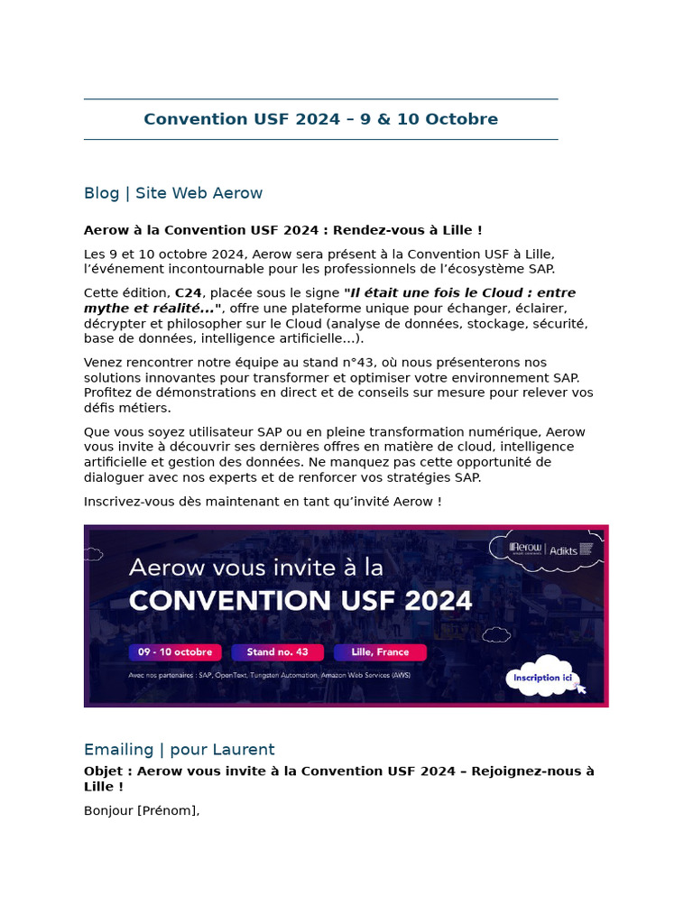 Comm. Convention USF 2024 | PDF