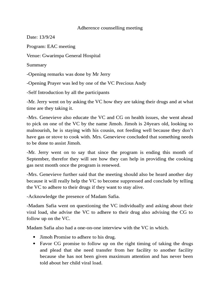 Eac Report | PDF