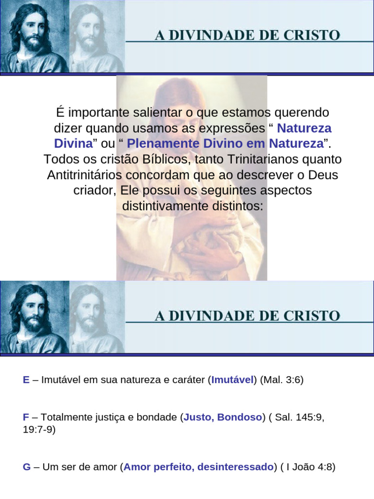 A Divindade de Cristo | PDF