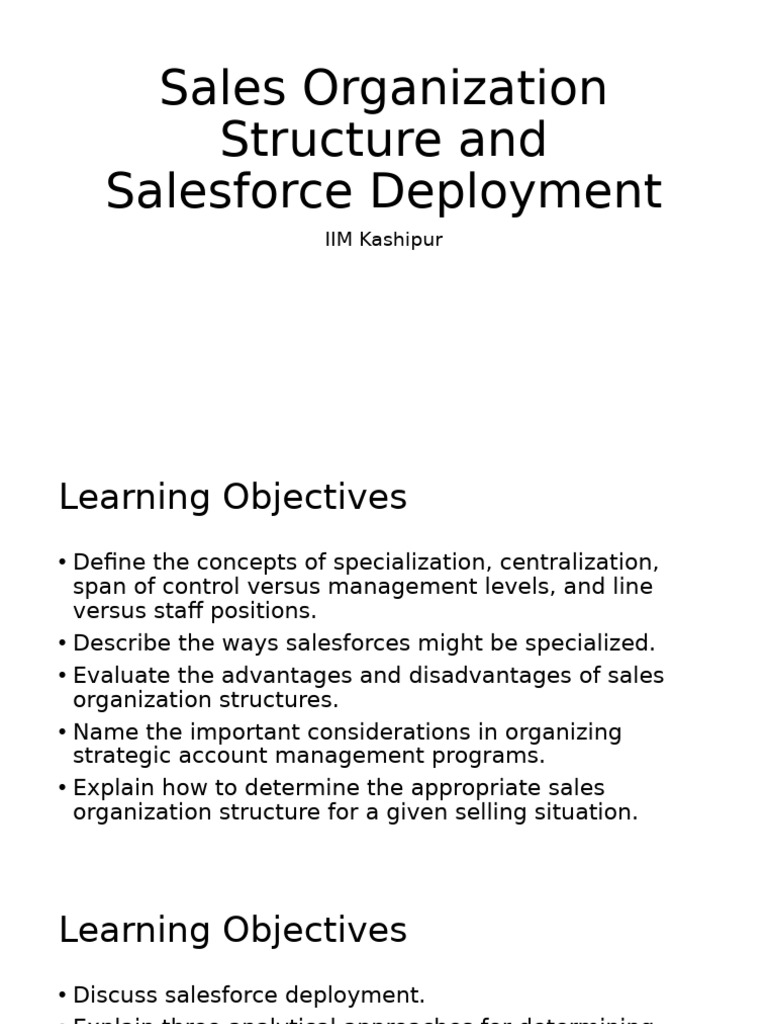 Organization & Structure | PDF