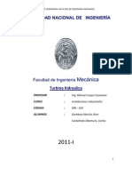 Monografia de Turbina Hidraulica