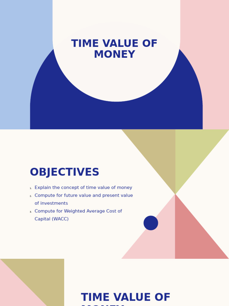 3 - Time Value of Money - Wacc | PDF