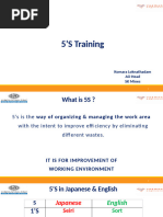 5S Basic Training Overview | PDF | Lean Manufacturing | Production And ...