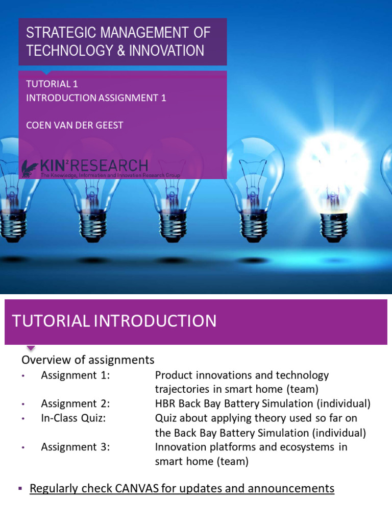 Tutorial 01 SMTI 2024 Assignment 1 | PDF