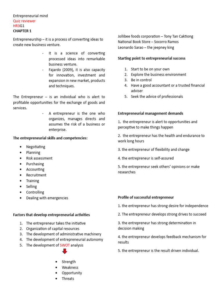 Entrep | PDF