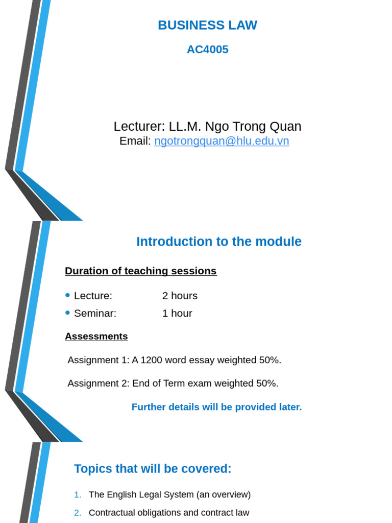 Lecture 1 Introduction The English Legal System 2023 Pdf