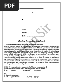 7th Mock Test, Class-10, 2025