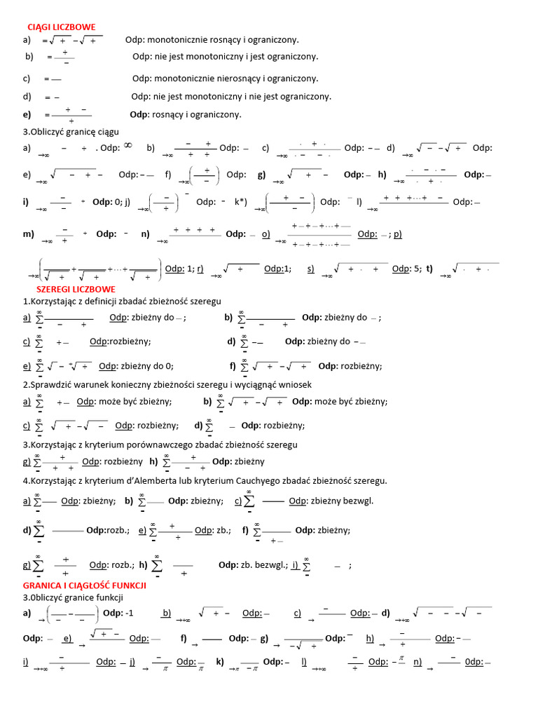 Matematyka 2 Zadania Cz1 Pdf