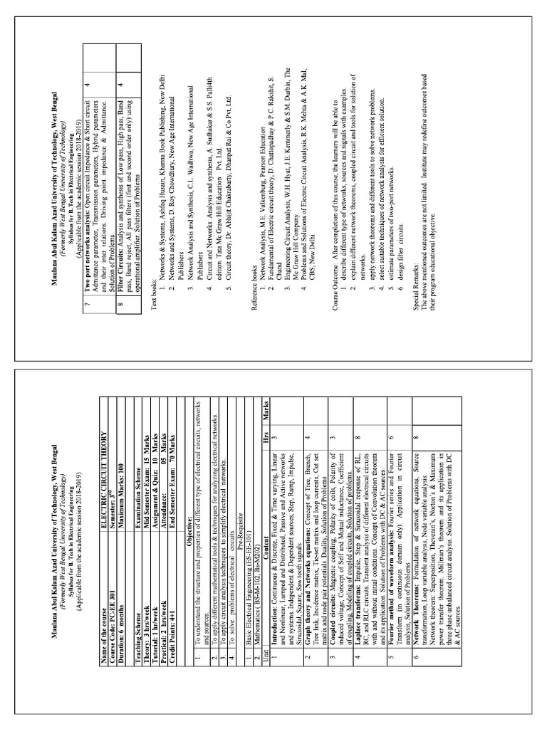 Sem 3 Ee | PDF
