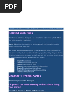 How to do a Research Project: A Guide for Undergraduate Students，2nd Edition [ペーパーバック] Robson How to do a Research Project: A Guide for Undergraduate