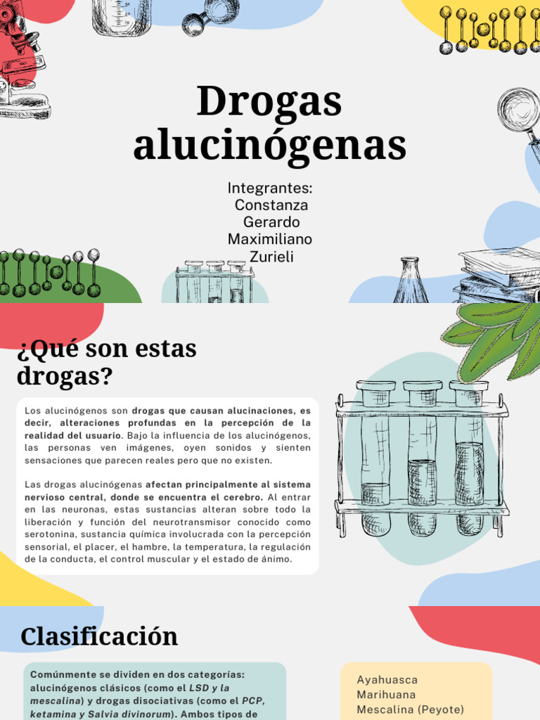 Drogas Alucinogenas | PDF