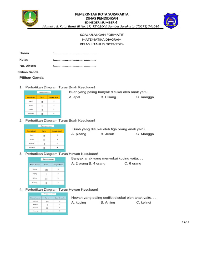 Matematika Diagram | PDF