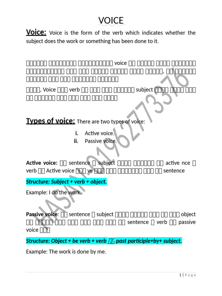 Voice | PDF