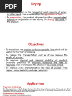 Drying Mechanisms in Pharmaceutical Engineering | PDF | Humidity ...