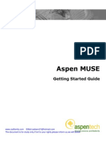 Aspen MUSE Gettingstarted